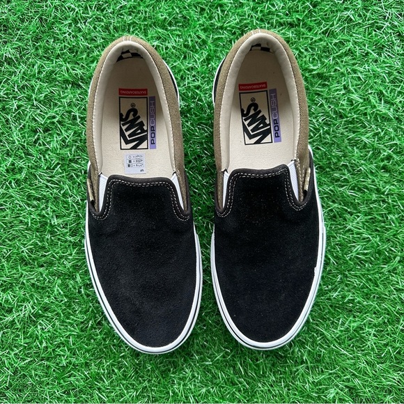 Vans Skate Slip On Black Olive - Picture 2 of 8